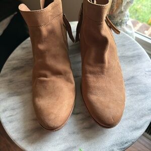 Sam Edelman Tan Suede‎ Ankle Booties
